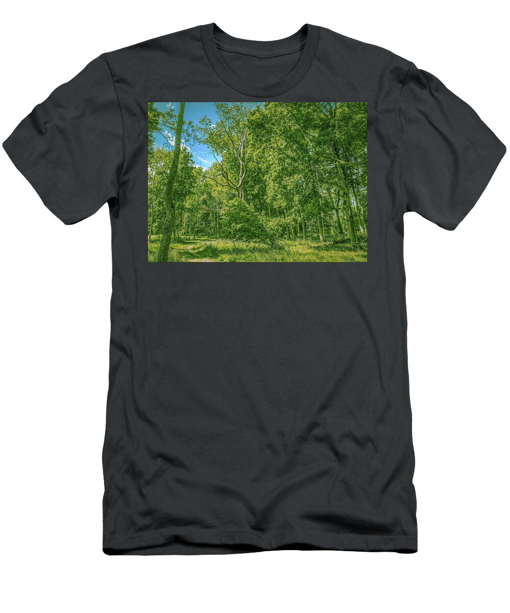 Tree T-Shirt featuring the photograph Dead tree Gaeddeholm by Leif Sohlman
