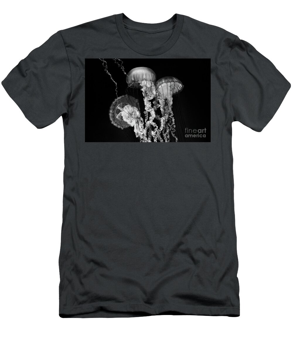 Jellyfish T-Shirt featuring the photograph Deep Sea Lanterns by Mimi Ditchie