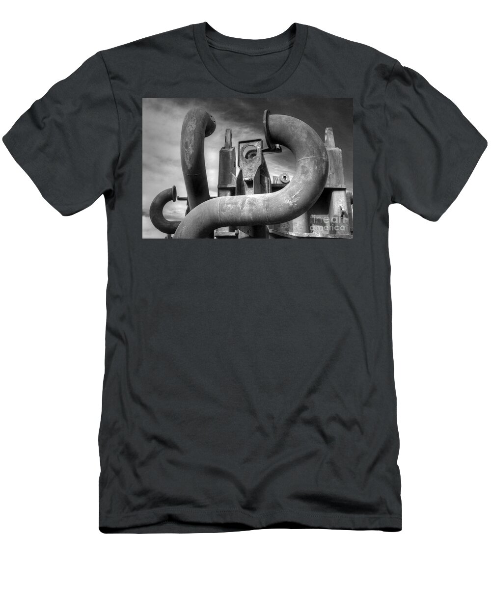 Tubes T-Shirt featuring the photograph Demarchi Island 10 by Bernardo Galmarini