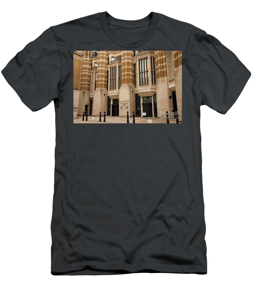 Department T-Shirt featuring the photograph Department of Health in London by David Fowler