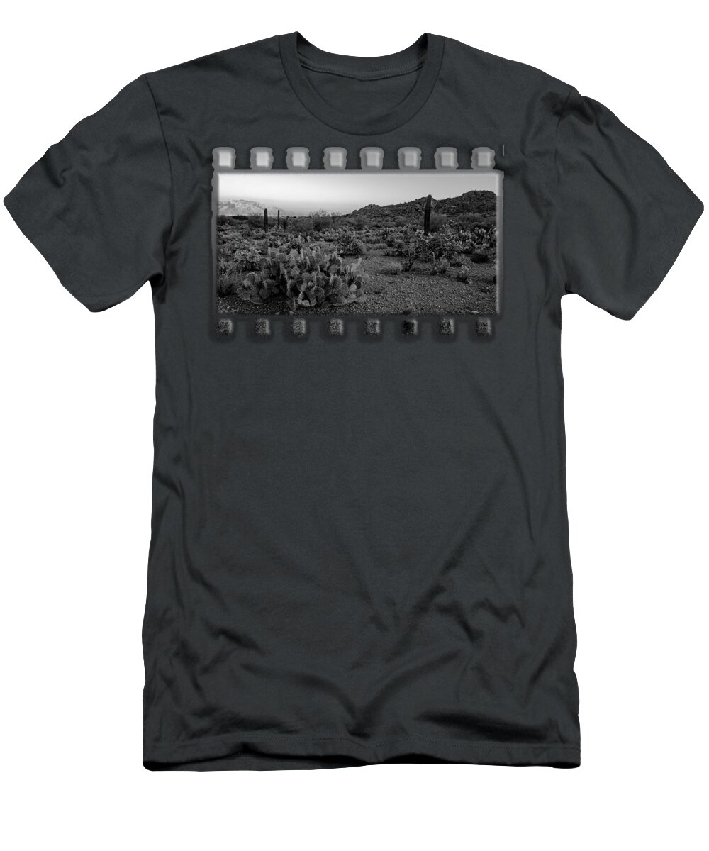 Arizona T-Shirt featuring the photograph Desert Foothills h30 by Mark Myhaver