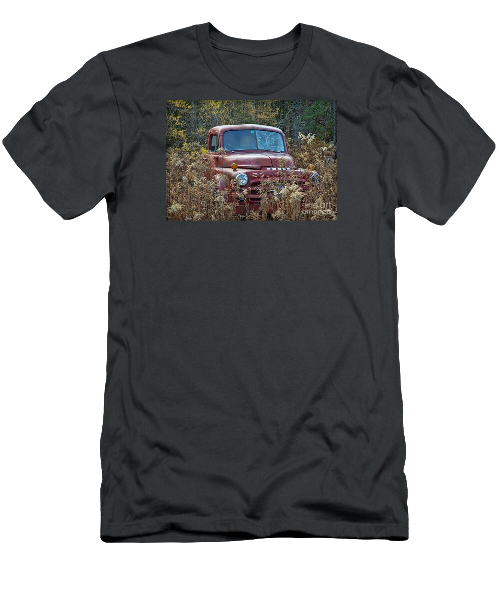 Parked T-Shirt featuring the photograph Dodge Truck Parked by Alana Ranney