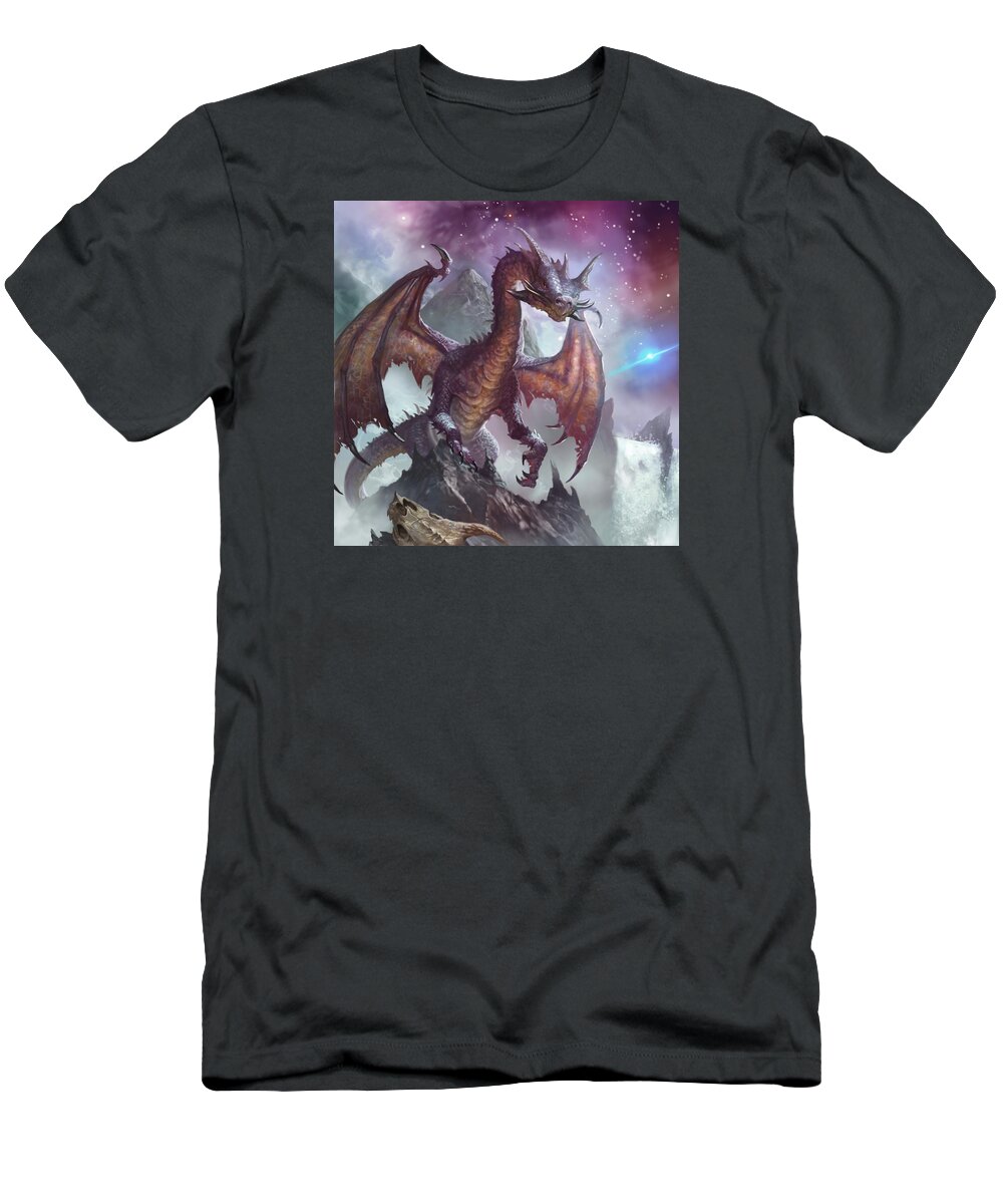 Everquest T-Shirt featuring the digital art Do'Ellin by Ryan Barger