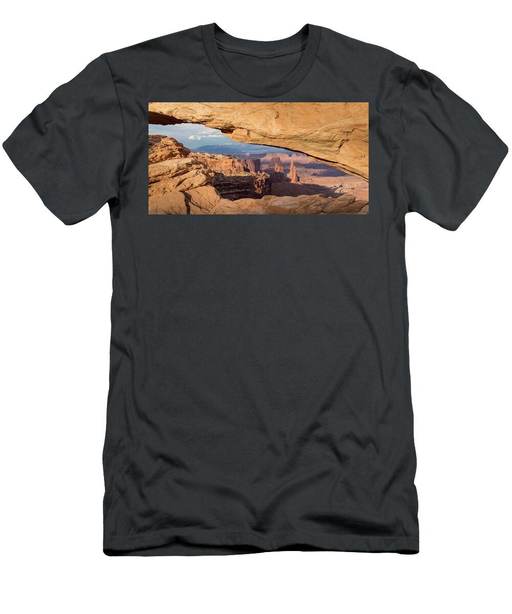 Mesa T-Shirt featuring the photograph Door to the West by Alex Lapidus