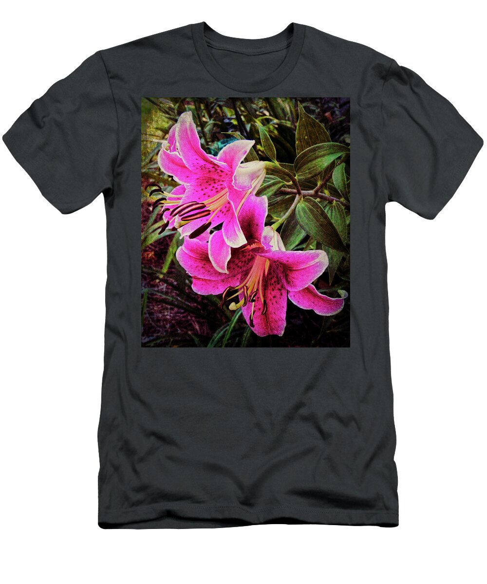 Fine Art Prints T-Shirt featuring the photograph Double Beauty by Dave Bosse
