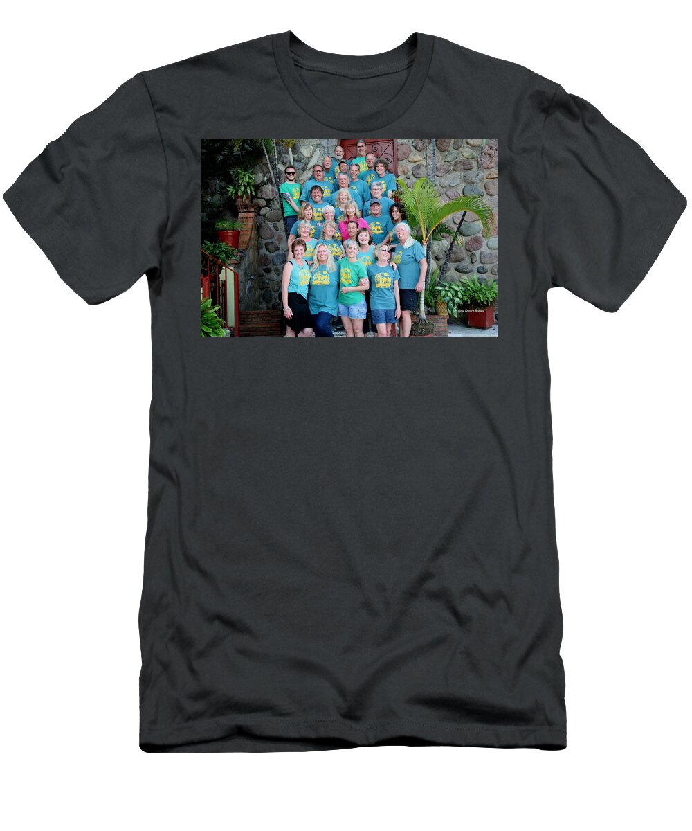 Reunion T-Shirt featuring the photograph Down Mexico Way by Gary Emilio Cavalieri