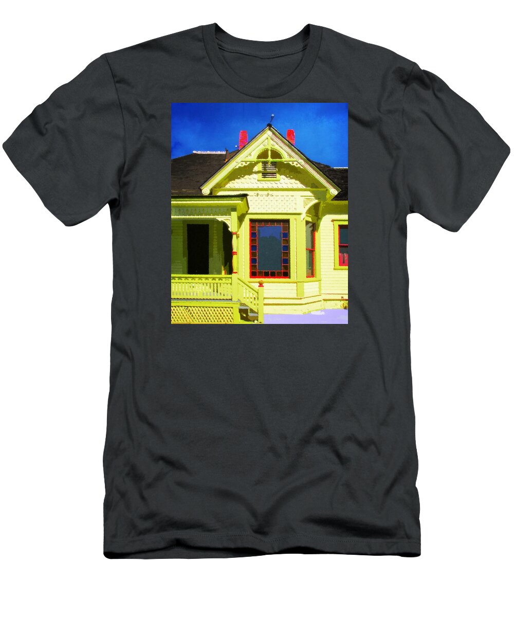 House T-Shirt featuring the photograph Dr. Clark's House 2 by Timothy Bulone