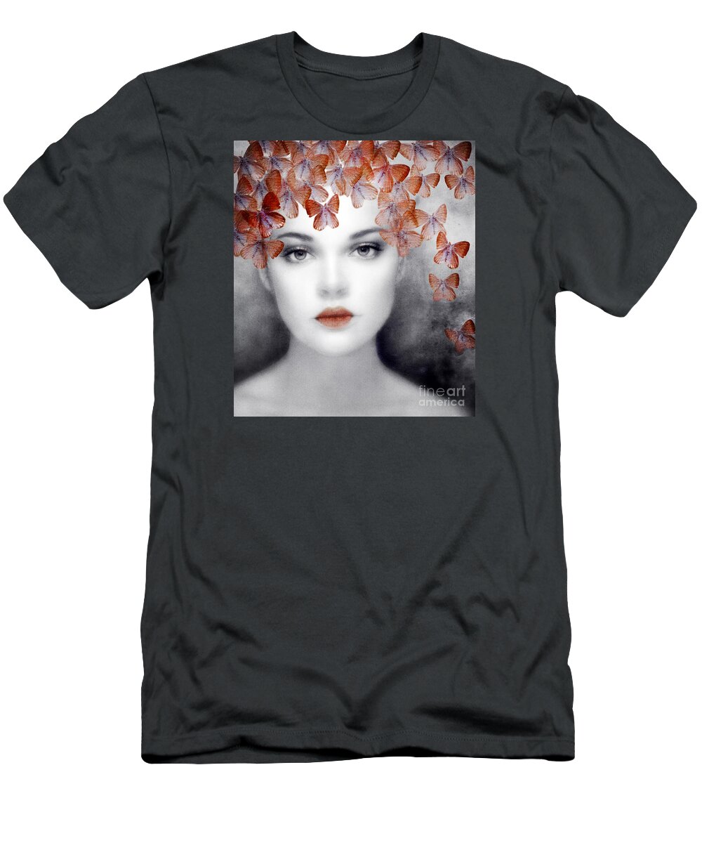 Art T-Shirt featuring the painting Dreamer by Jacky Gerritsen