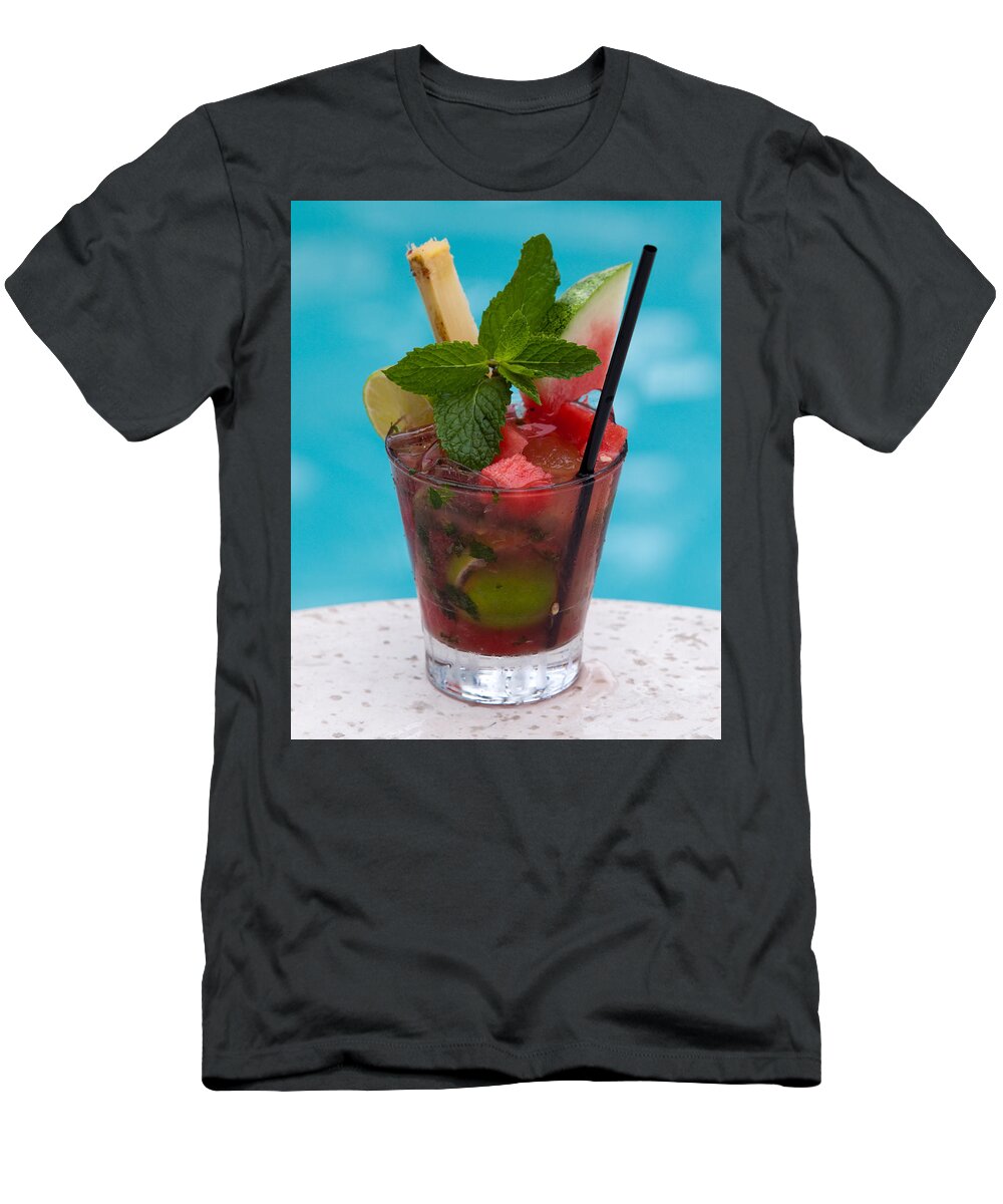 Food T-Shirt featuring the photograph Drink 27 by Michael Fryd