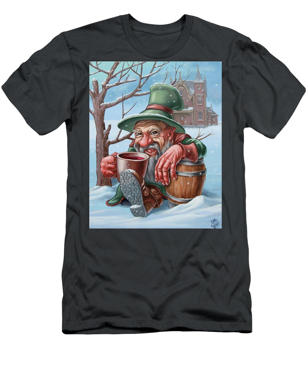 Painting T-Shirt featuring the painting Drunkard by Victor Molev