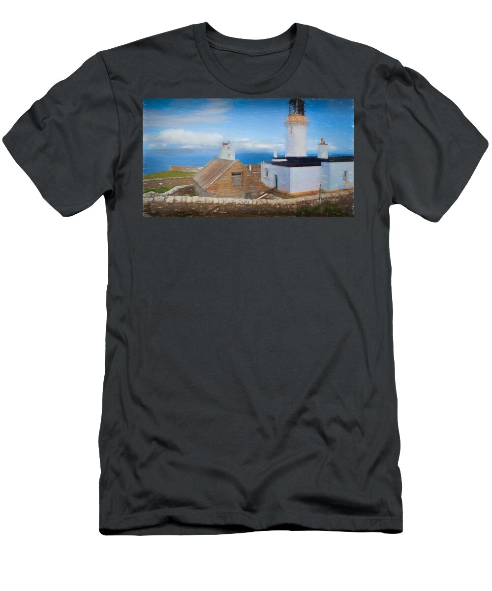  T-Shirt featuring the photograph Dunnet Head #2 by David Melville