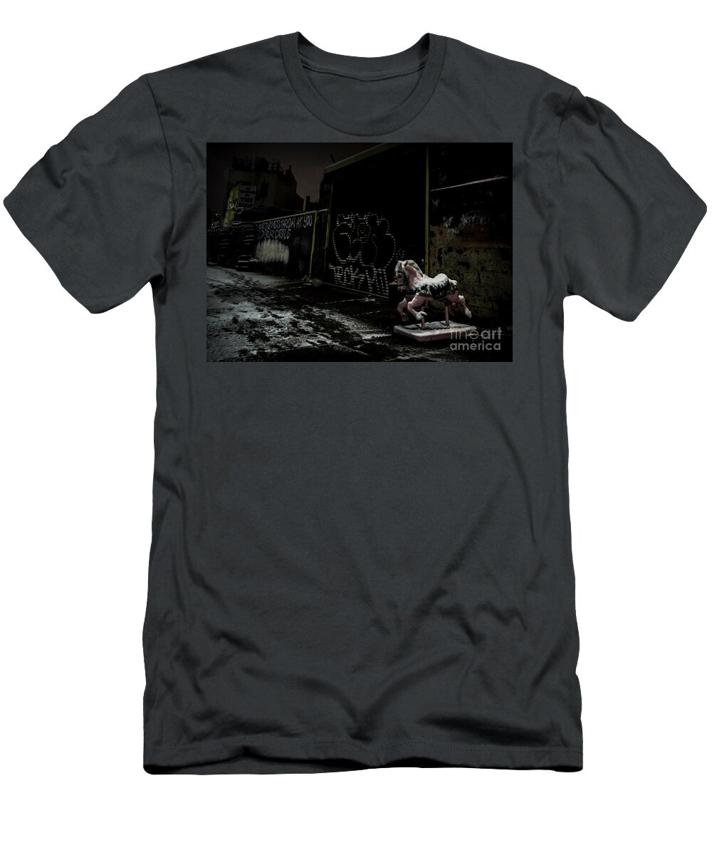 Dystopia T-Shirt featuring the photograph Dystopian Playground 1 by James Aiken