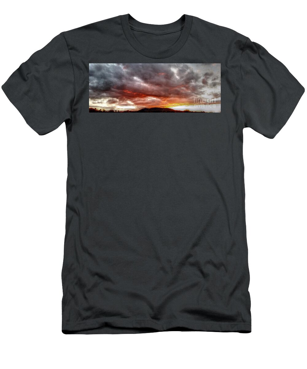 Mountain T-Shirt featuring the digital art Each Day Is A Golden Opportunity by Dan Stone