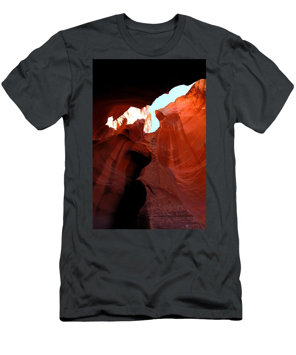 Eagle Flying T-Shirt featuring the photograph Eagle Flying by Viktor Savchenko