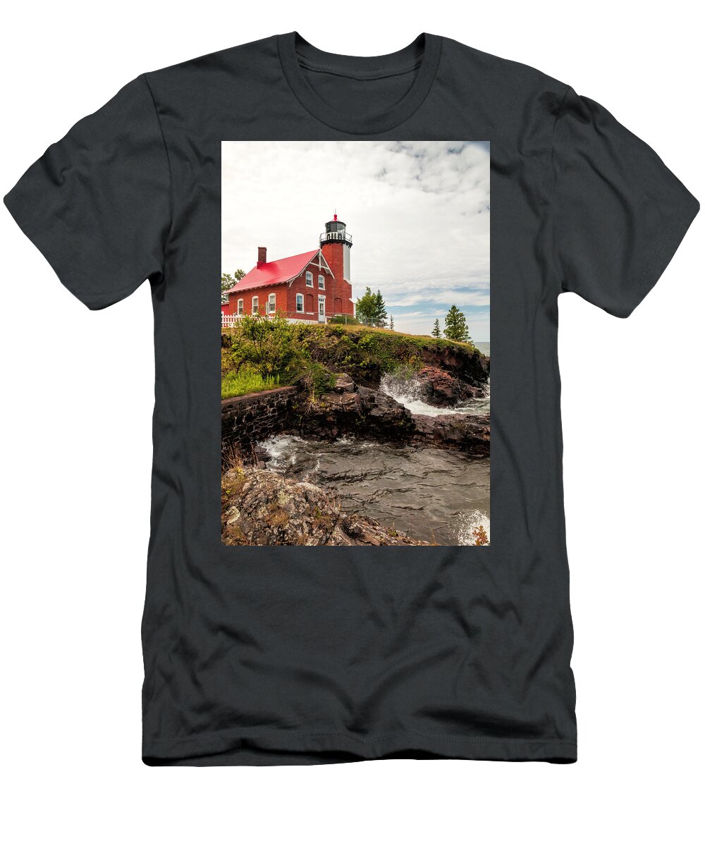 Eagle Harbor Lighthouse T-Shirt featuring the photograph Eagle Harbor Lighthouse by Phyllis Taylor