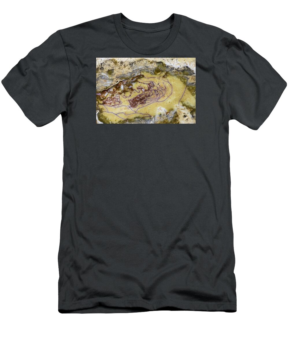 Macro T-Shirt featuring the photograph Earth Portrait 007 by David Waldrop