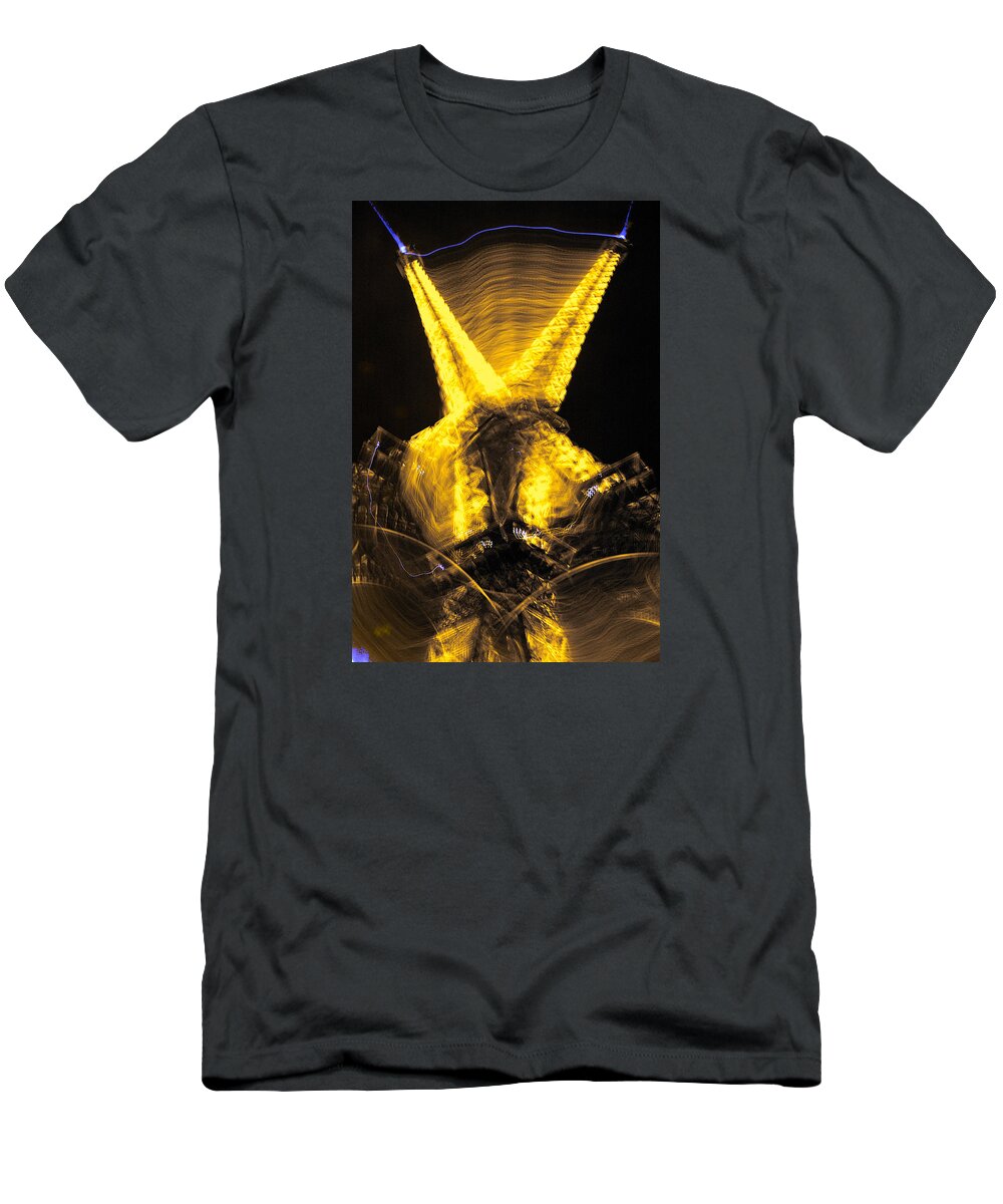Lawrence T-Shirt featuring the photograph Eiffel Tower New Year by Lawrence Boothby