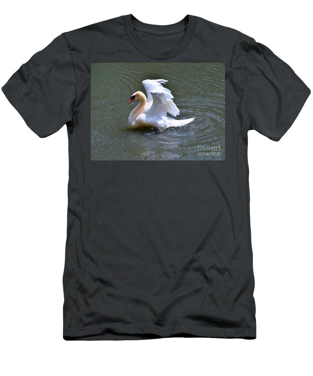 Dance T-Shirt featuring the photograph Elegance and Grace by Debby Pueschel