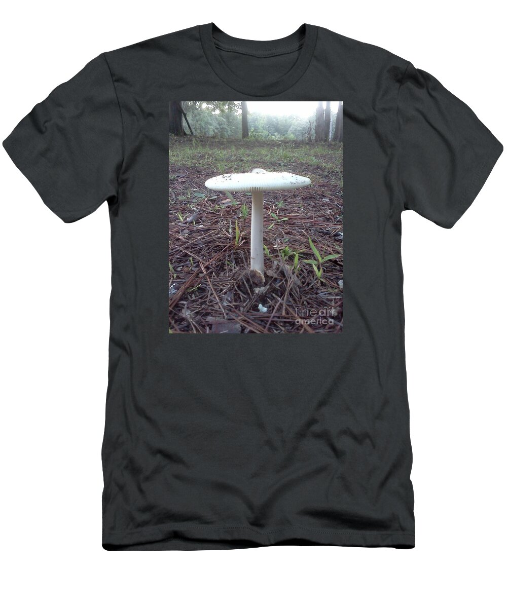 Mushroom T-Shirt featuring the photograph Enchanted by Pamela Henry