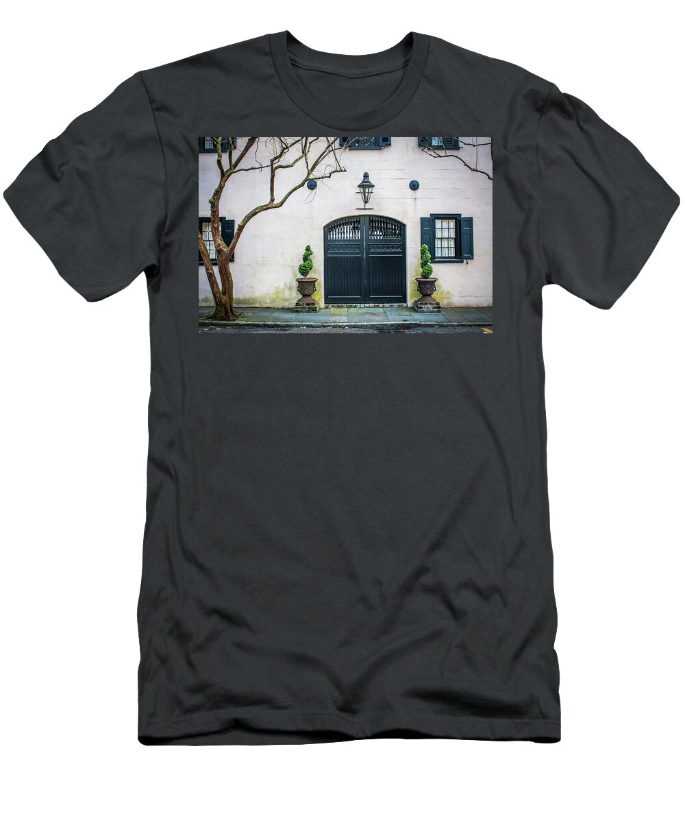 Charleston T-Shirt featuring the photograph Enter Here by Susie Weaver