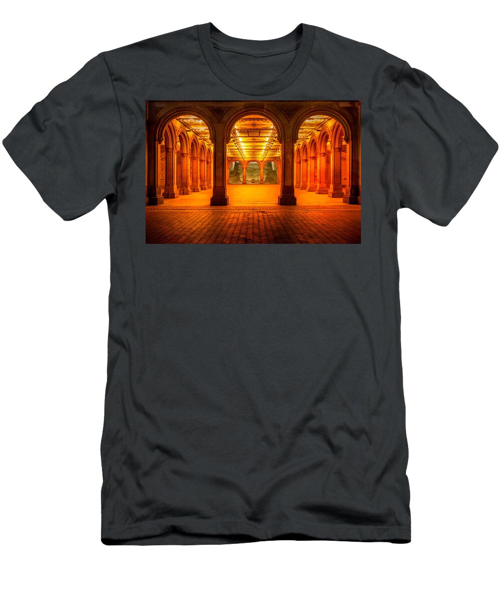 New York City T-Shirt featuring the photograph Eternal Spirit by Az Jackson