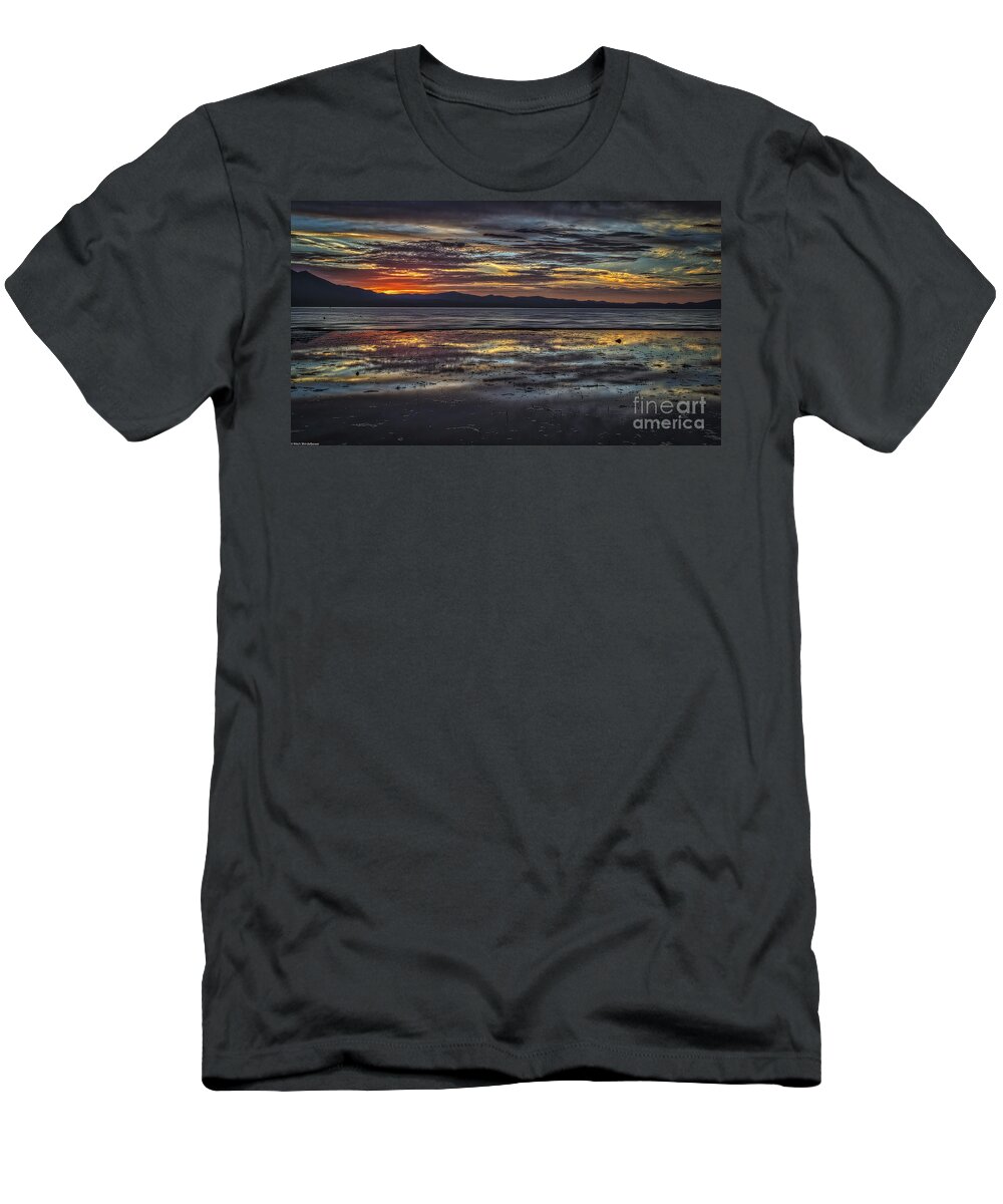 Lake Tahoe T-Shirt featuring the photograph Evening Colors by Mitch Shindelbower