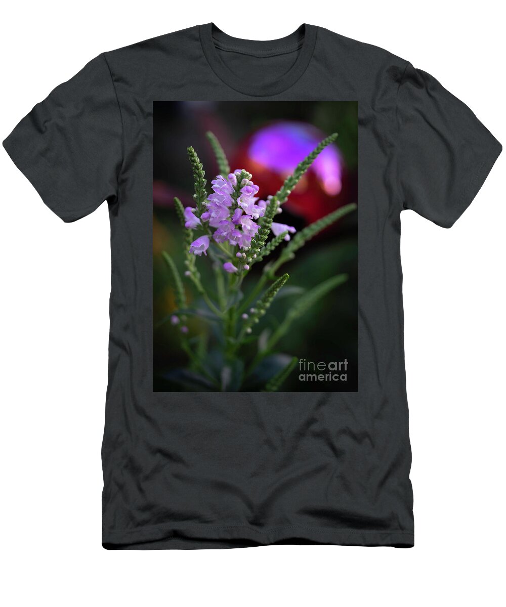 Flower T-Shirt featuring the photograph Evening Light by Cathy Donohoue