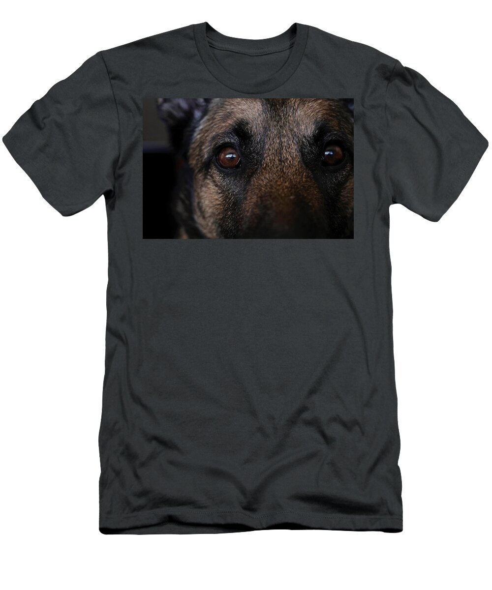 Dog T-Shirt featuring the photograph Expectant by Jessica Myscofski