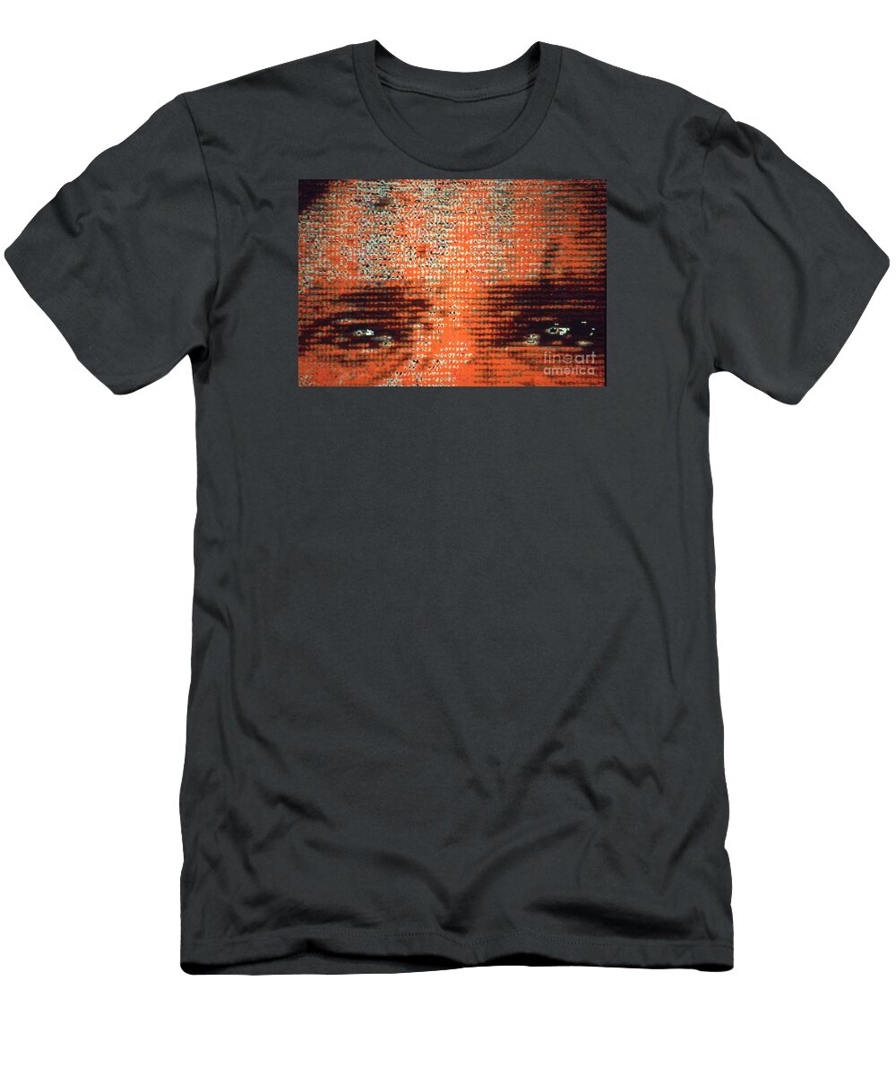 Depression T-Shirt featuring the digital art Eyes Tell All by George D Gordon III