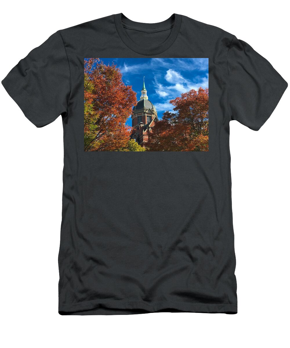 American Kiwi Photo T-Shirt featuring the photograph Fall and the Dome by Mark Dodd