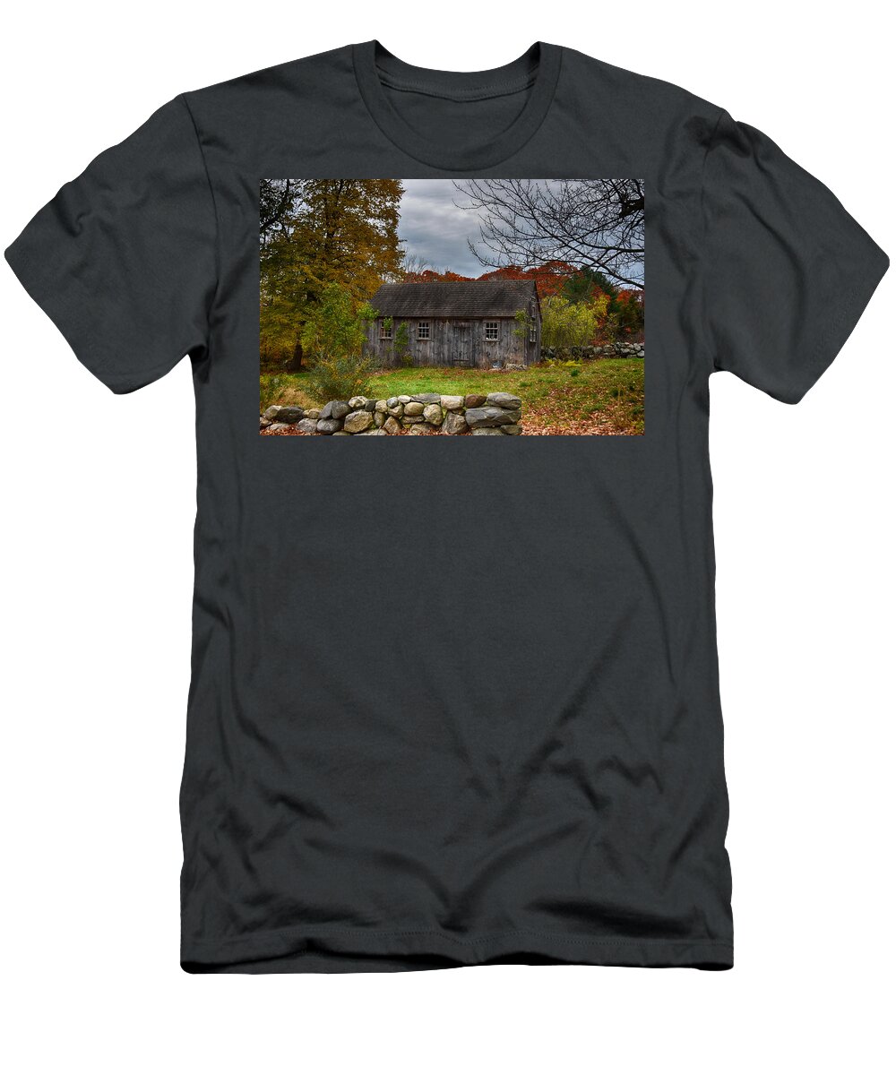 Nature T-Shirt featuring the photograph Fall In New England by Tricia Marchlik