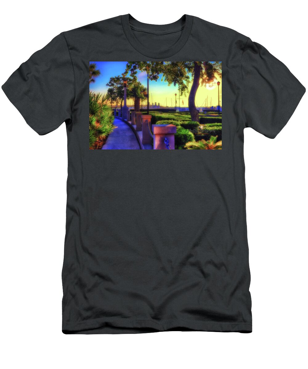 St. Augustine T-Shirt featuring the photograph Fantasy Sunrise by Joseph Desiderio