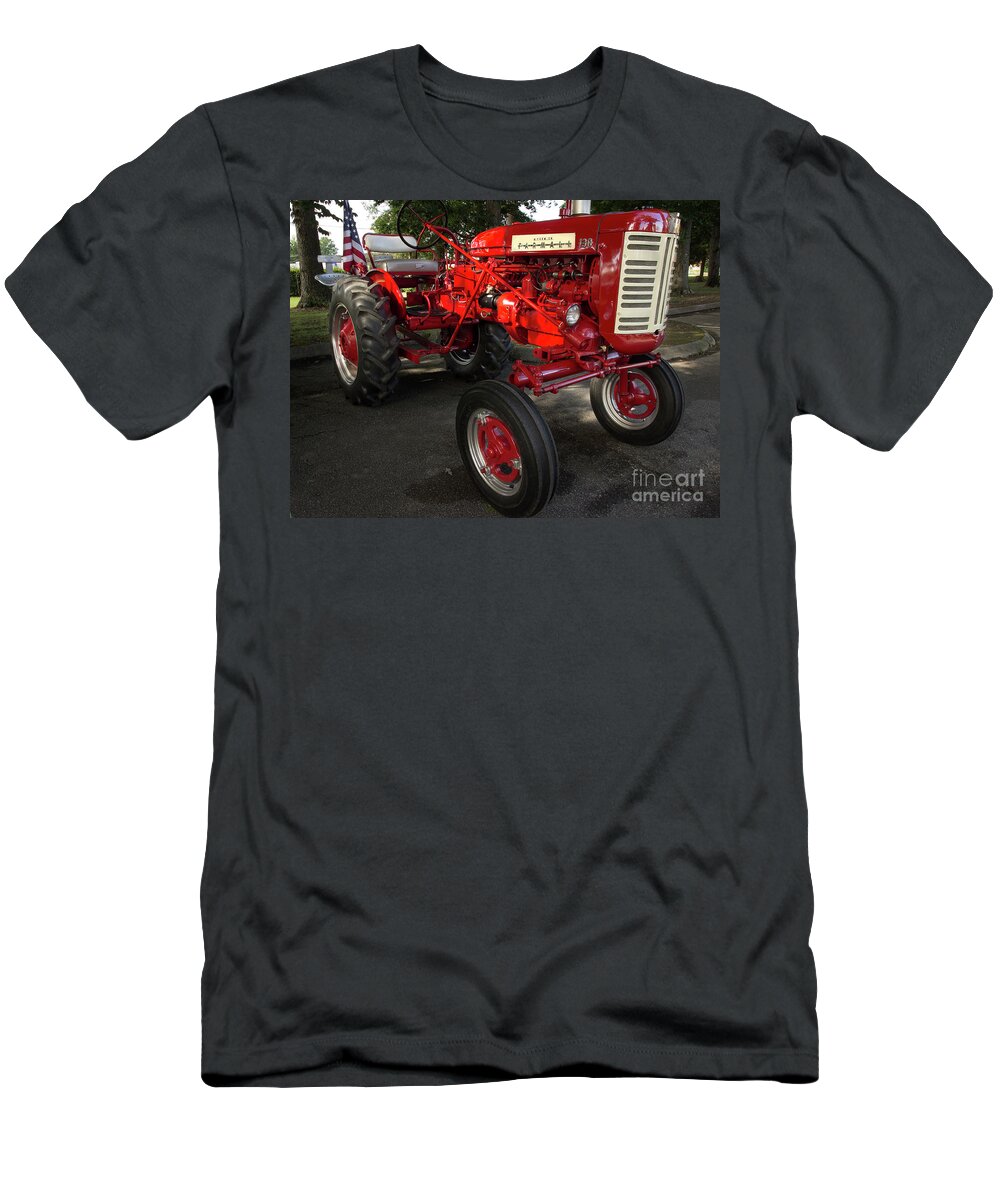 Tractor T-Shirt featuring the photograph Farmall 130 by Mike Eingle