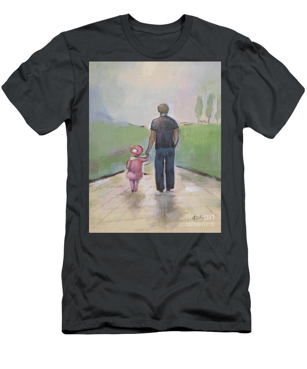 Father and T-Shirt for by Vesna Antic
