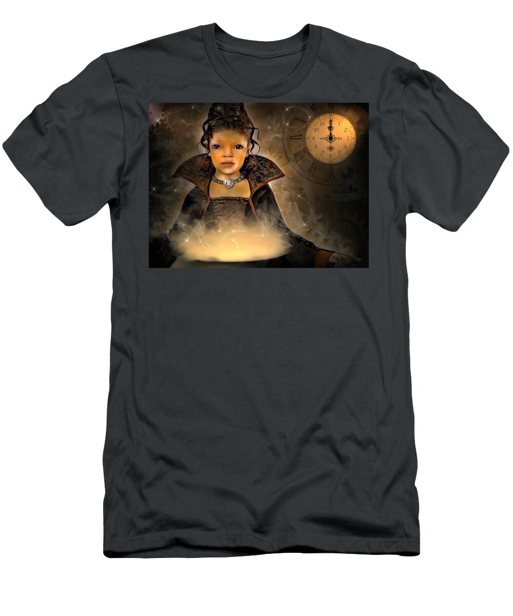 Digital Art T-Shirt featuring the digital art Feel the Magic by Artful Oasis