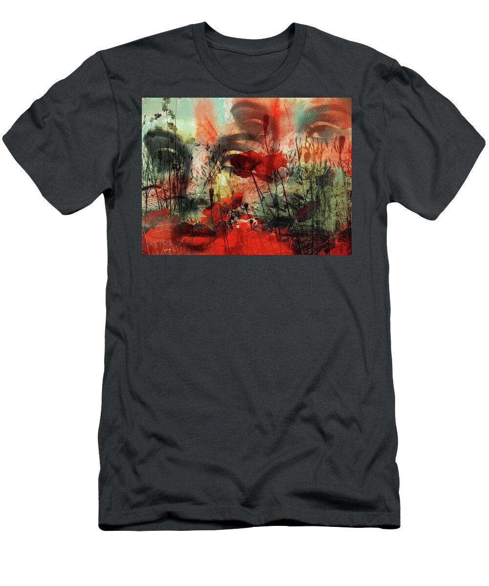 Summer T-Shirt featuring the photograph Feeling the summer time by Gabi Hampe