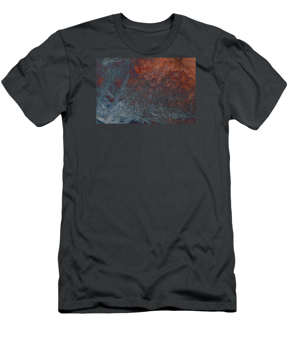 Ice T-Shirt featuring the photograph Fire and Ice by Thomas Young