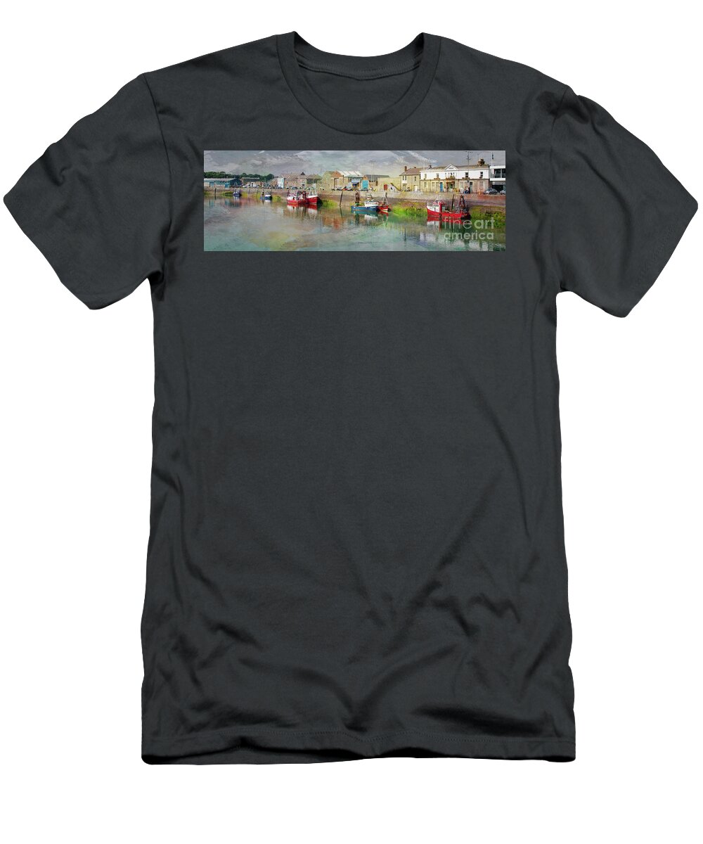 Fishing Boats T-Shirt featuring the photograph Fishing Boats in Ireland by Norma Warden