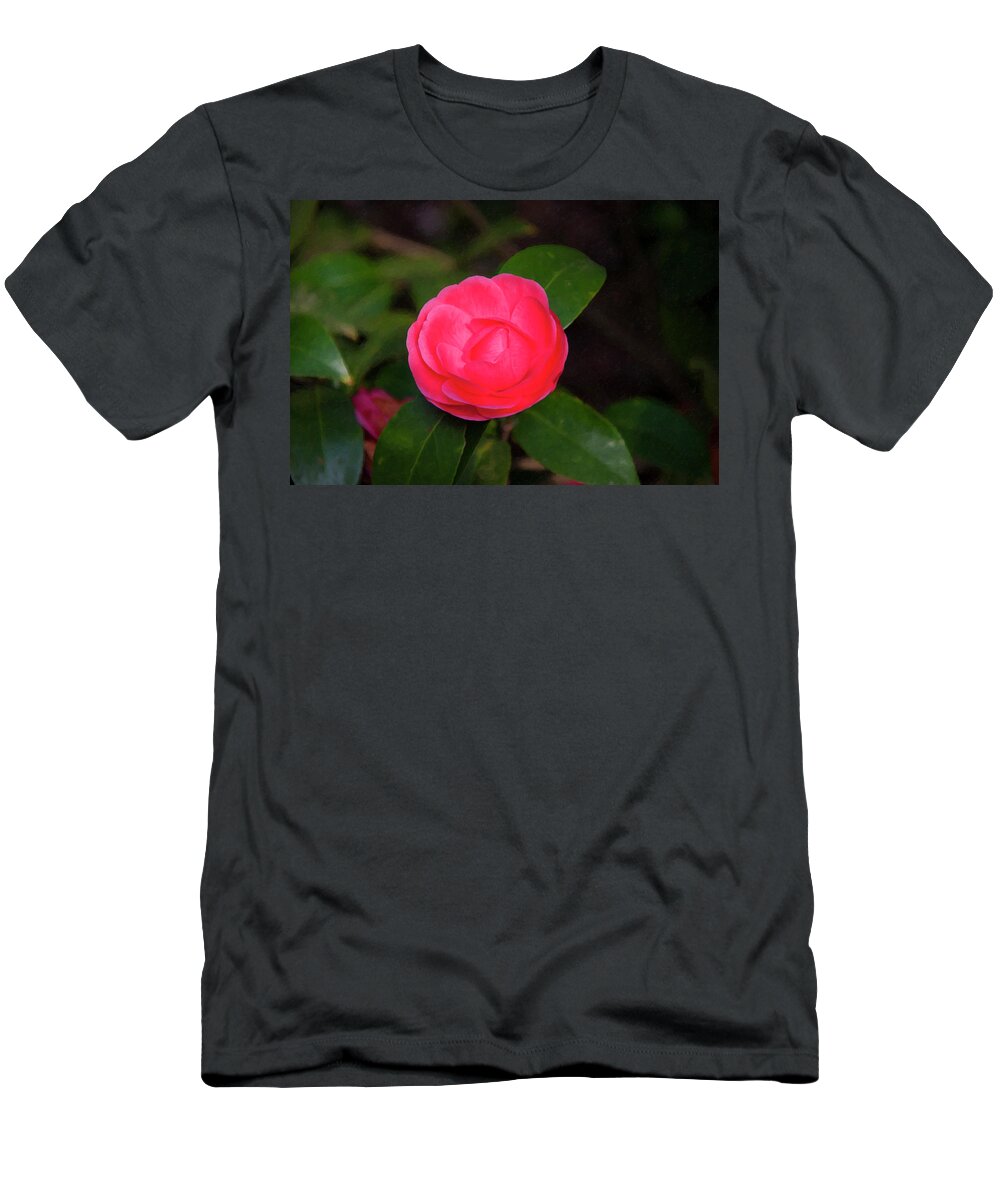 Flower T-Shirt featuring the photograph Floral Print 097 by Flees Photos