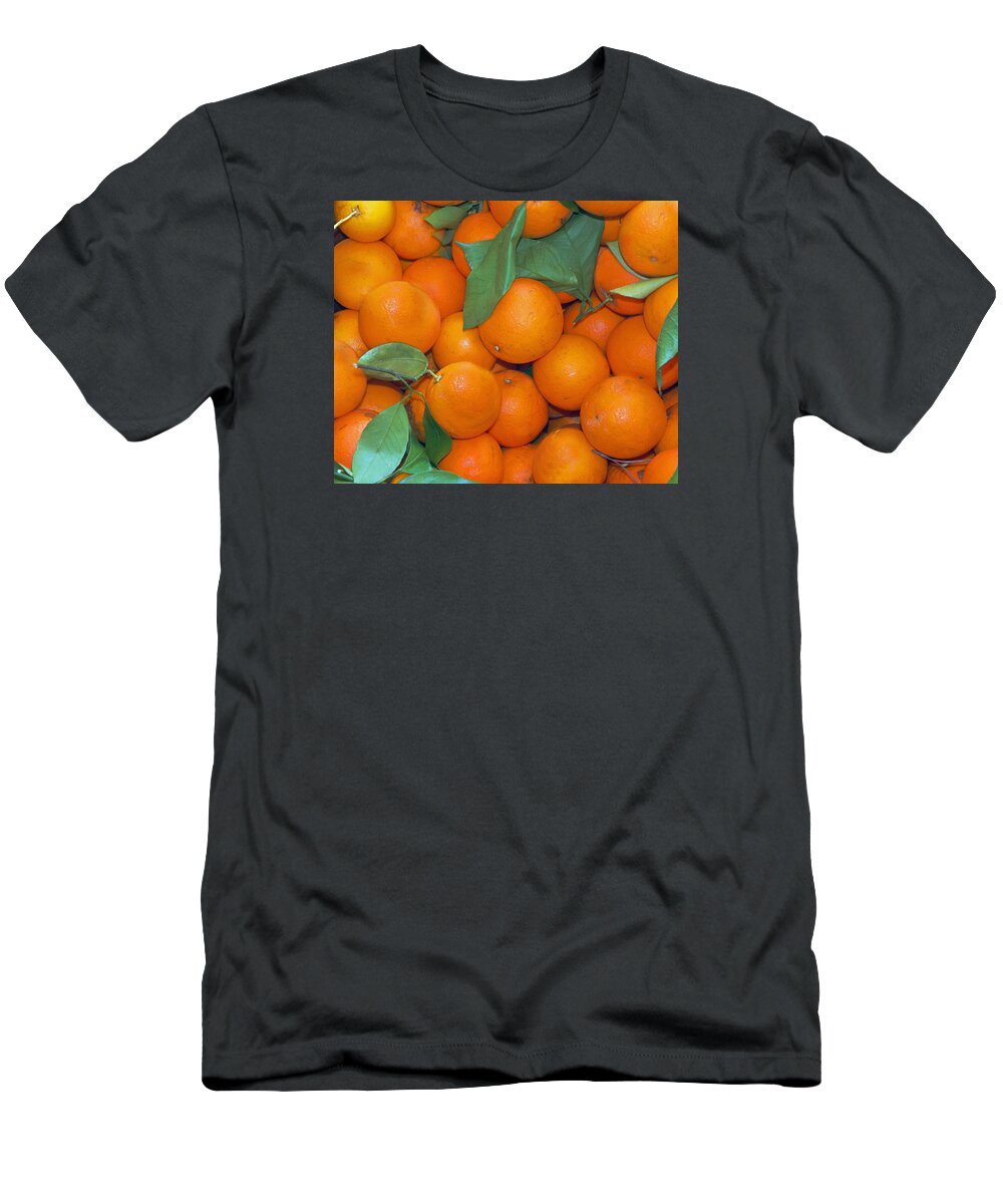 Orange T-Shirt featuring the photograph Florida Harvest by Bob Johnson