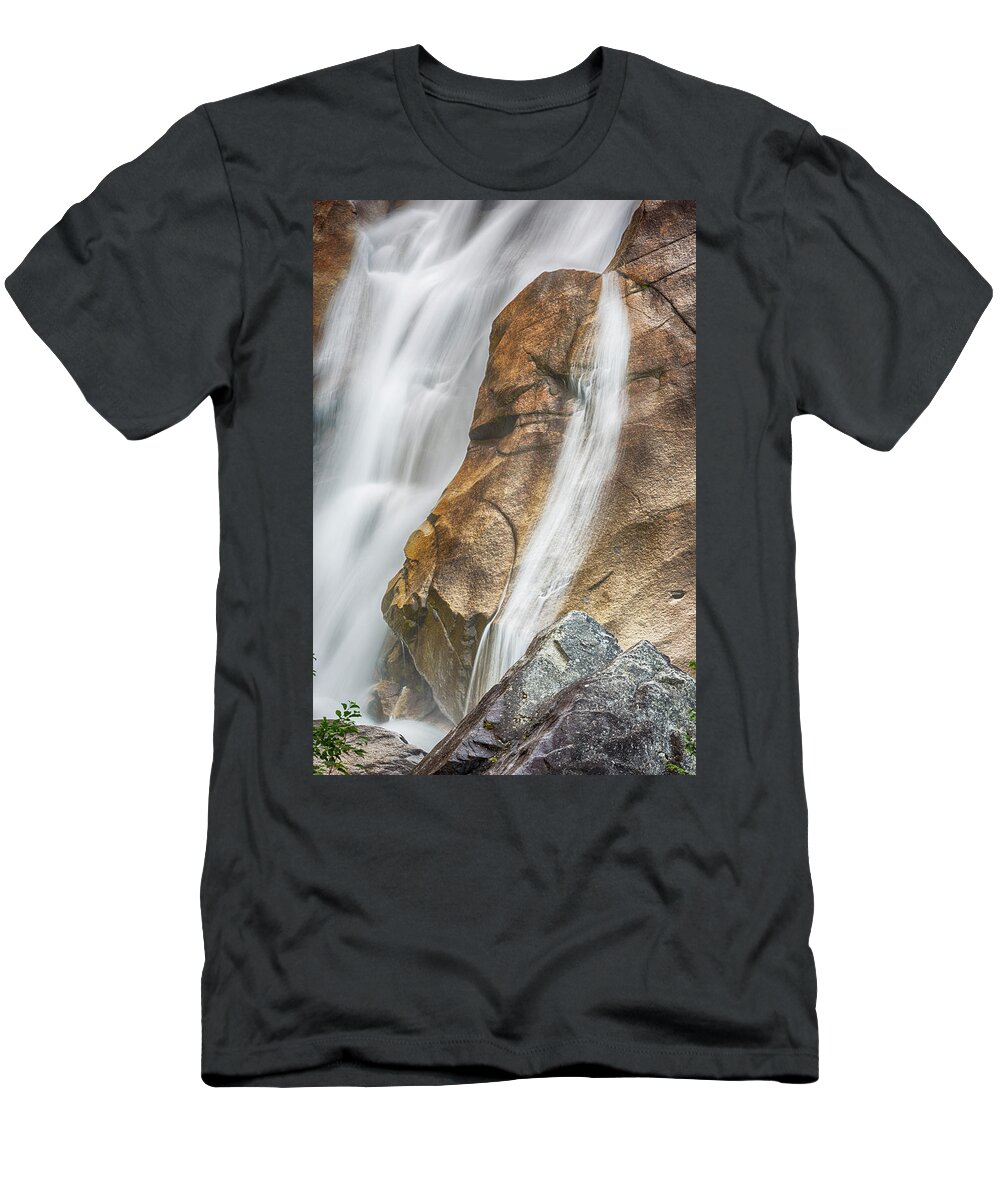 Falls T-Shirt featuring the photograph Flow by Stephen Stookey