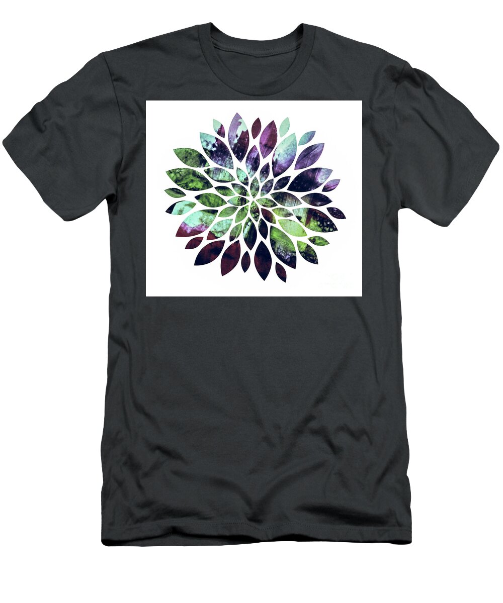 Floral T-Shirt featuring the photograph Flower Painting by Andrea Anderegg