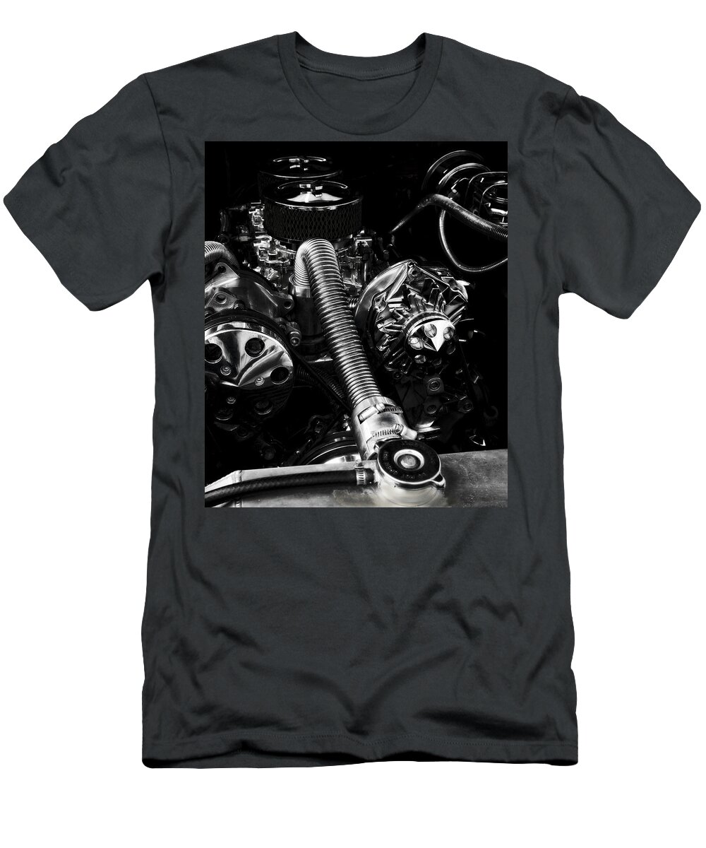 Chrome T-Shirt featuring the photograph For the Love of Chrome by David Kay