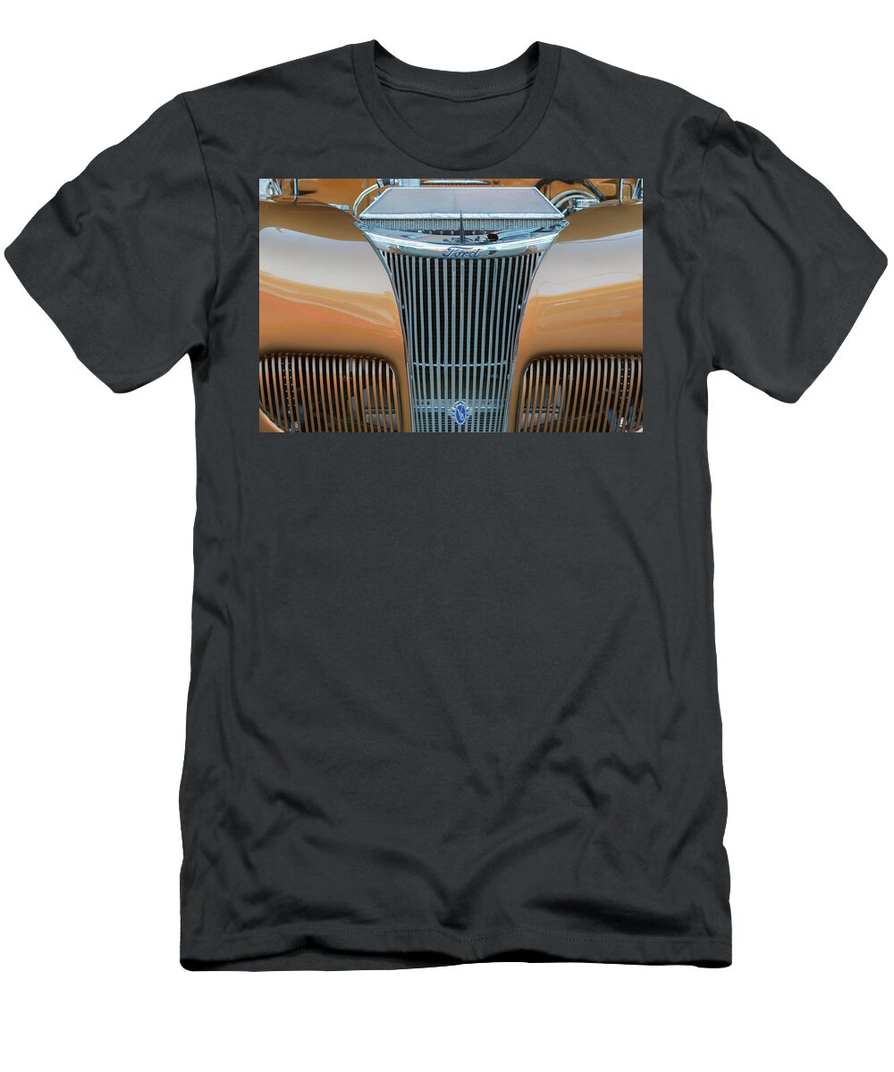 Antique T-Shirt featuring the photograph Ford V8 by Jim Shackett