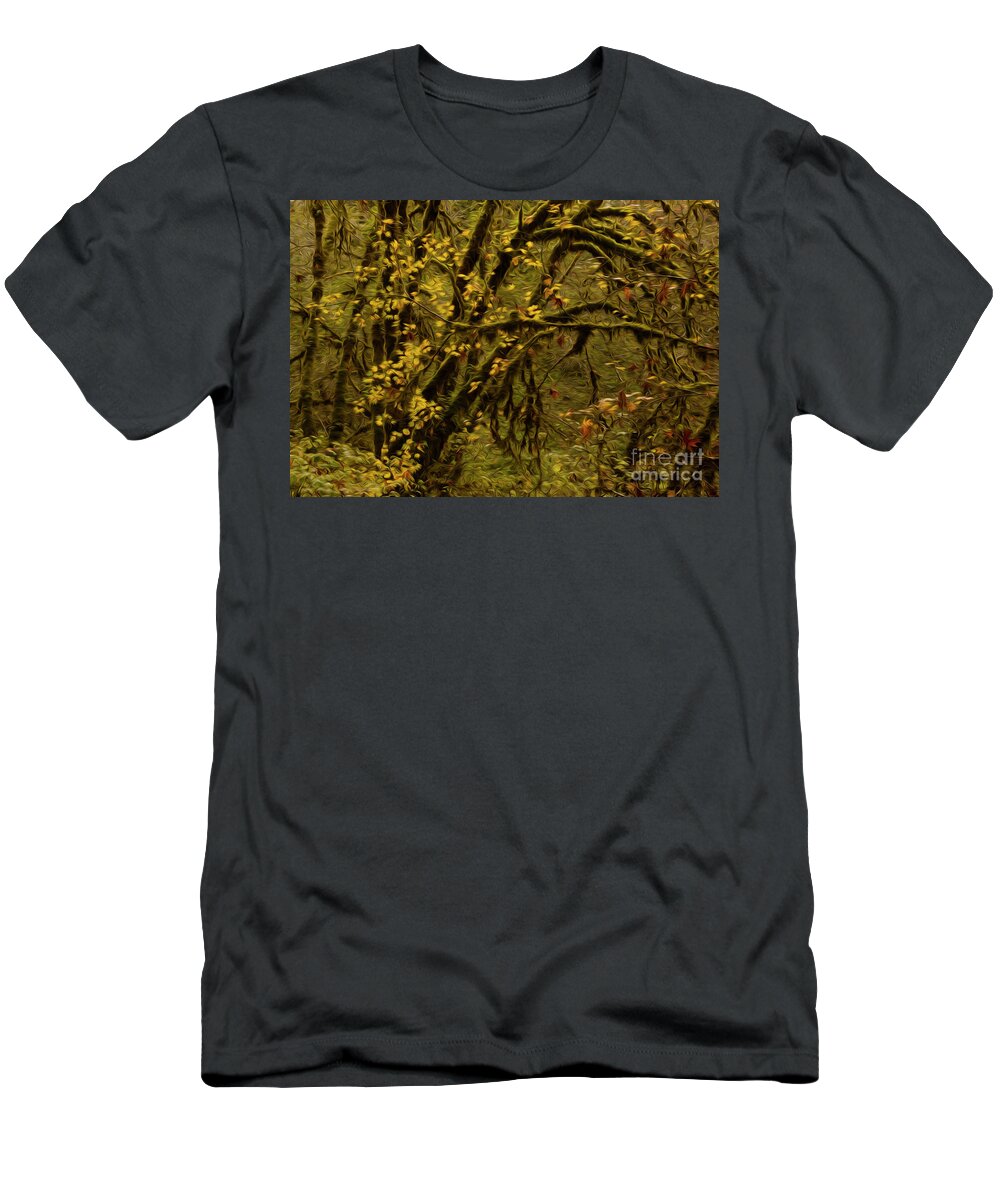 Trees T-Shirt featuring the photograph Forest Abstract 1 by Vivian Christopher