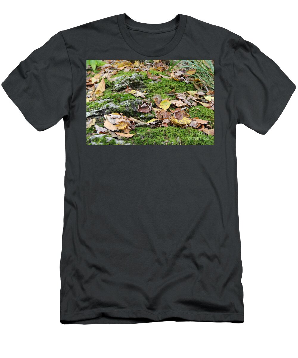 Moss T-Shirt featuring the photograph Forest Floor by Allen Nice-Webb