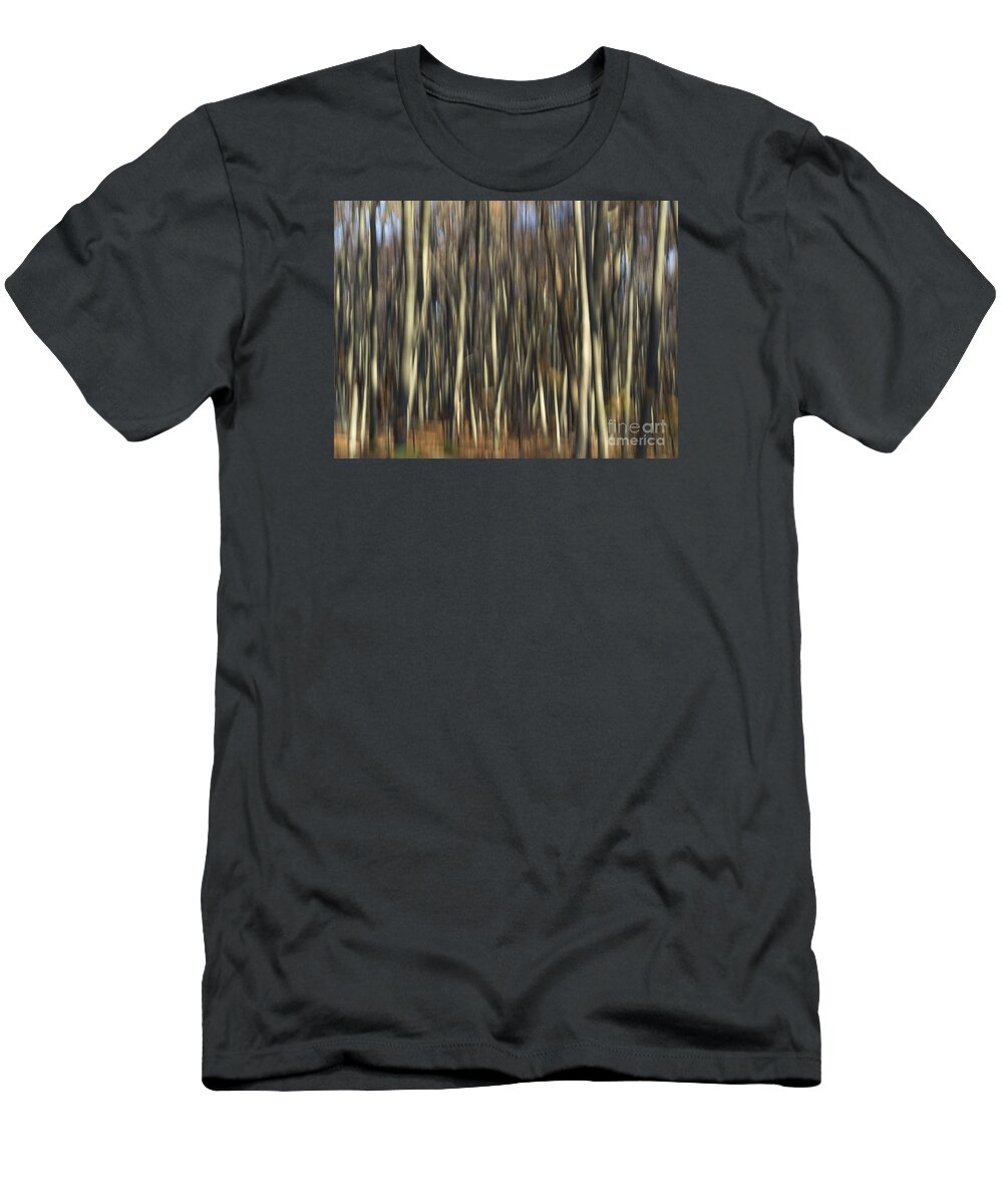 Abstract T-Shirt featuring the photograph Forest for the Trees by Lili Feinstein