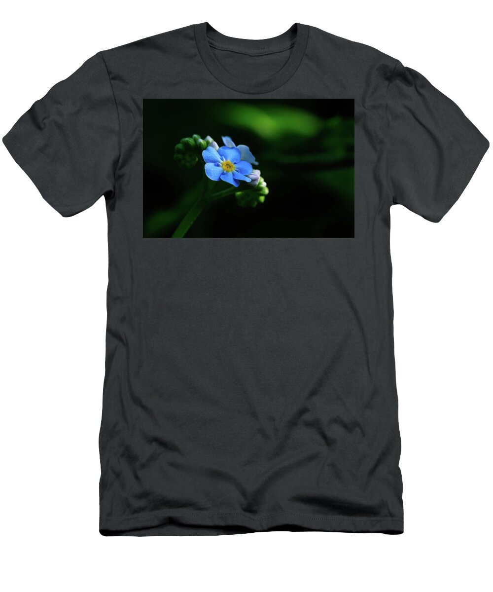 Forget-me-not T-Shirt featuring the photograph Forget-me-not by Rob Davies