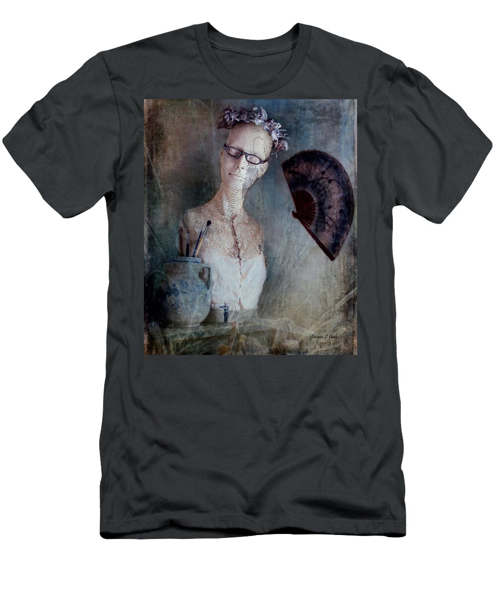 French Mannequin Bust Still Life T-Shirt featuring the photograph French Mannequin Bust Still Life by Bellesouth Studio