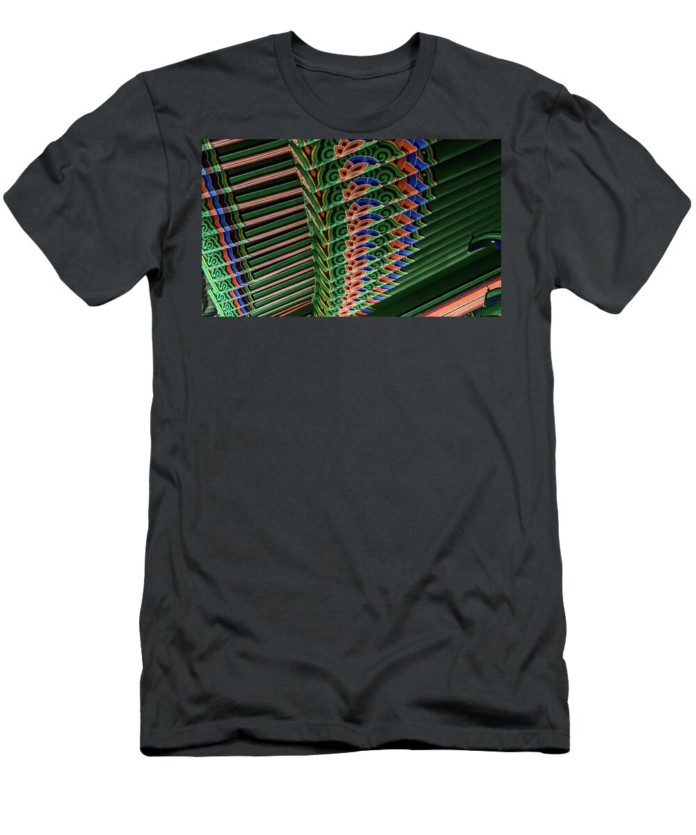 Pattern T-Shirt featuring the photograph Friendship Bell by Ed Clark